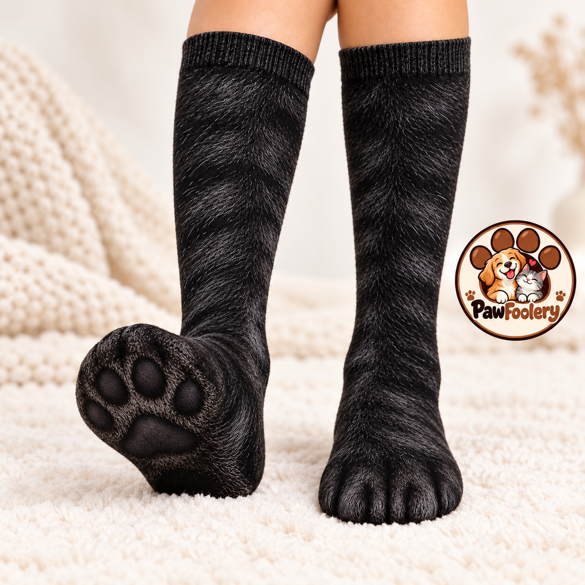 PawFoolery™ Pet Paw Socks