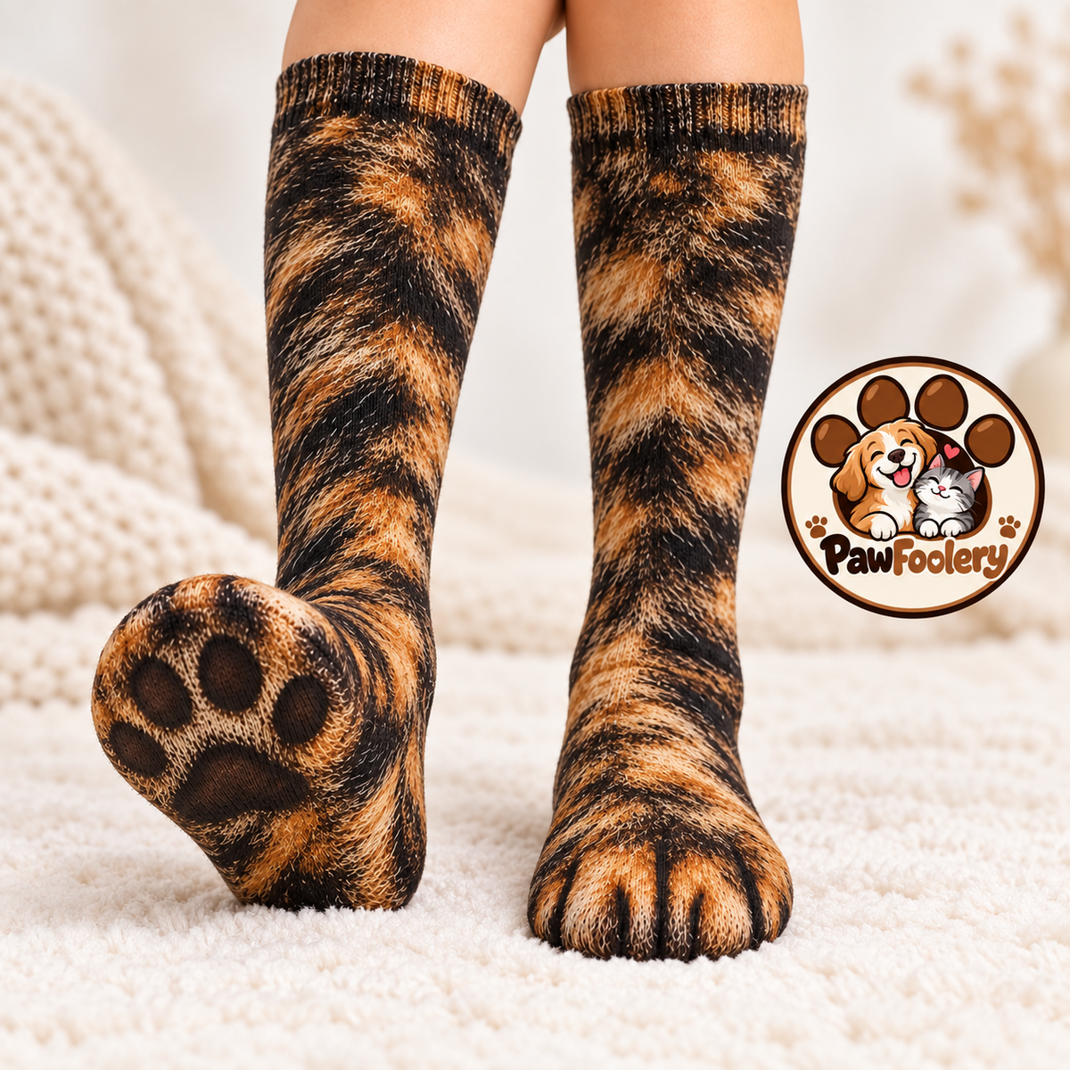 PawFoolery™ Pet Paw Socks